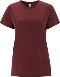 Organic T-Shirt CO2-neutral - burgundy