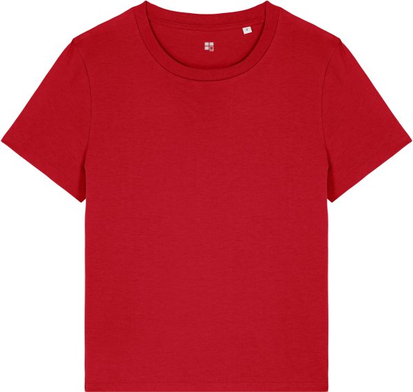 Iconic T-Shirt aus Bio-Baumwolle - passionate red