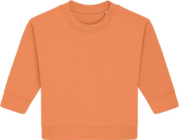 Baby Sweatshirt aus Bio-Baumwolle - volcano stone