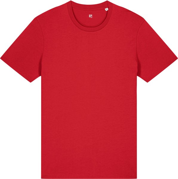 Basic T-Shirt aus Bio-Baumwolle - red