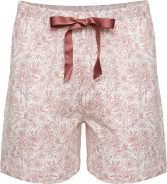 Kurze Schlafhose aus Fairtrade Bio-Baumwolle - old rose print