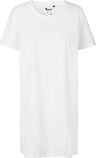Jersey-Kleid aus Fairtrade Bio-Baumwolle - white