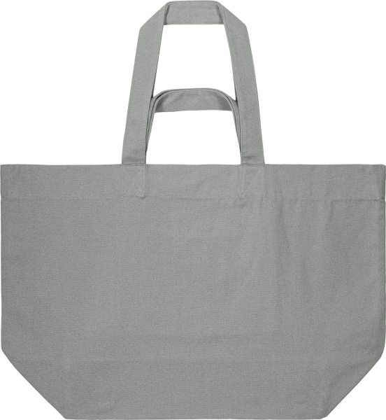 Shopping Bag aus recycelter Baumwolle - misty grey