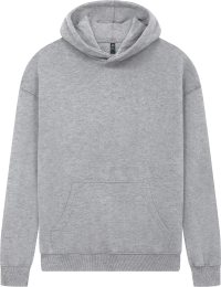 Organic Kinder Hoodie - sueded light heather