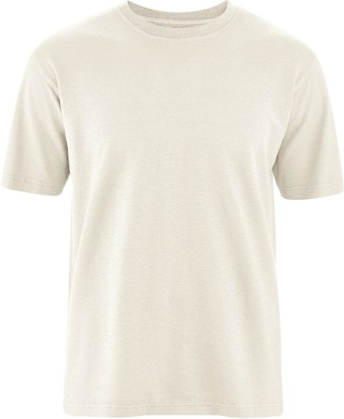 T-Shirt aus Hanf und Bio-Baumwolle - nature