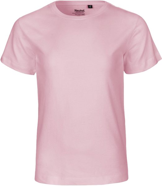 Kinder T-Shirt aus Fairtrade Bio-Baumwolle - light pink