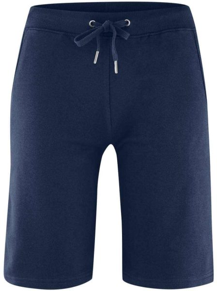 Sweat-Shorts aus Bio-Baumwolle - navy
