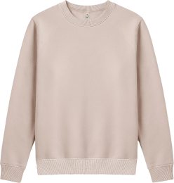 Organic Women's Sweatshirt  - fawn