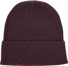 Fairtrade Strickmütze Kali aus Bio-Baumwolle - elderberry melange