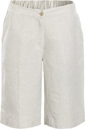 Bermuda-Shorts aus Leinen - natural linen