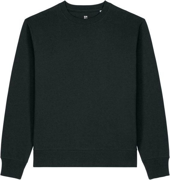 Sweatshirt aus Bio- & Recycling-Baumwolle - black