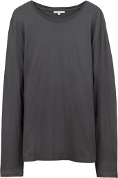 Langarmshirt aus Bio-Baumwolle - dark grey