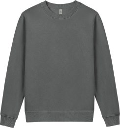 Organic Women's Sweatshirt  - stone washed grey