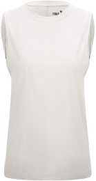 Active Tanktop aus Bio-Baumwolle & Modal - rohweiss
