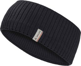 Rippstrick Stirnband Edo Headband - black