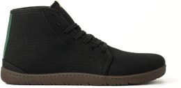 Gefütterte Barfuß-High-Top-Sneaker ADAMS - black/brown