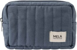 Gepolsterte Tasche Paveen (klein) aus Fairtrade Bio-Baumwolle  - dusty blue