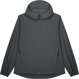 Windbreaker aus recyceltem Polyester - anthracite