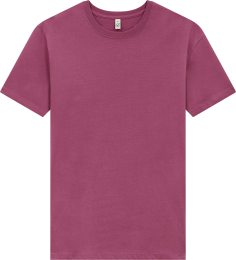Organic Premium Weight T-Shirt - faded burgundy (berry)