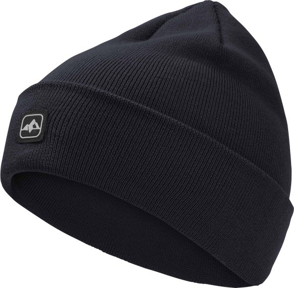 Kinder Mütze Lulea Beanie - black