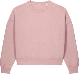 Vintage Sweatshirt aus Bio-Baumwolle - g.dyed blush