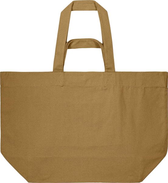 Shopping Bag aus recycelter Baumwolle - bronze