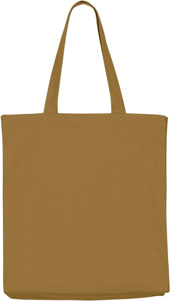 Tote Bag aus recycelter Baumwolle - bronze