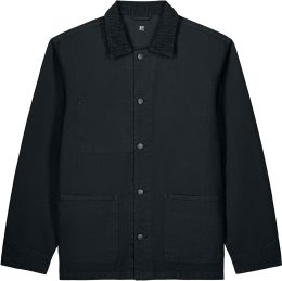 Canvas-Utility-Jacke aus Bio-Baumwolle - g. dyed black