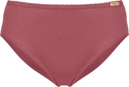 Jazz-Pants - Ajour-Feinripp aus Bio-Baumwolle - old rose