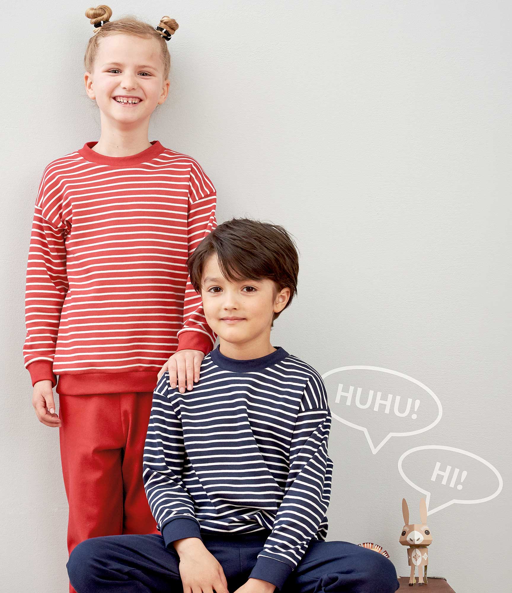Schiesser Jongens Pyjamaset Lang - 100% Biologisch Katoen - Maat 140 T/m 176