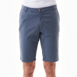 Slim Fit Shorts aus Bio-Baumwolle - vintage blue