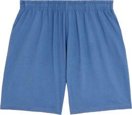Jersey-Shorts aus Bio-Baumwolle - bright blue
