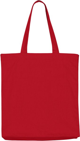 Tote Bag aus recycelter Baumwolle - passionate red