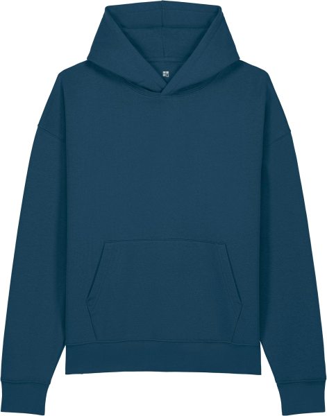 Basic Relaxed Fit Hoodie - deep teal