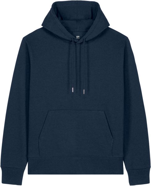 Hoodie aus Bio- & Recycling-Baumwolle - french navy