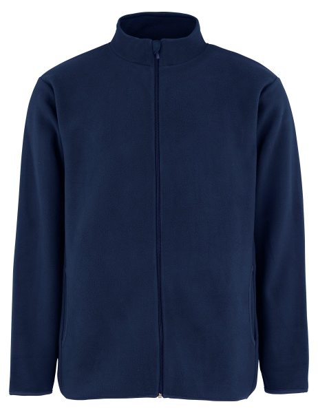 Recycled Fleece Jacket - navy