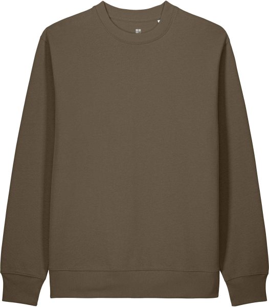 Iconic Sweatshirt aus Bio-Baumwolle - mosstone