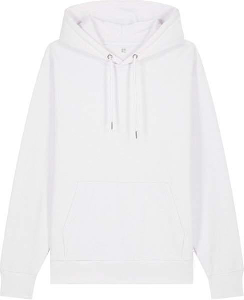 Iconic Hoodie aus Bio-Baumwolle - white