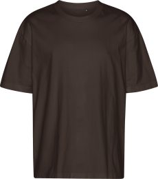 Tiger Cotton Oversized T-Shirt - brown