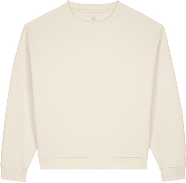 Oversized Sweatshirt aus Bio-Baumwolle & Modal - cream