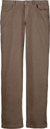 5-Pocket-Hose aus Bio-Baumwolle - dark mud