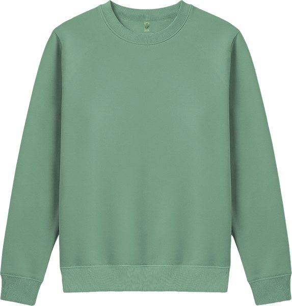Organic Women's Sweatshirt - sage green
