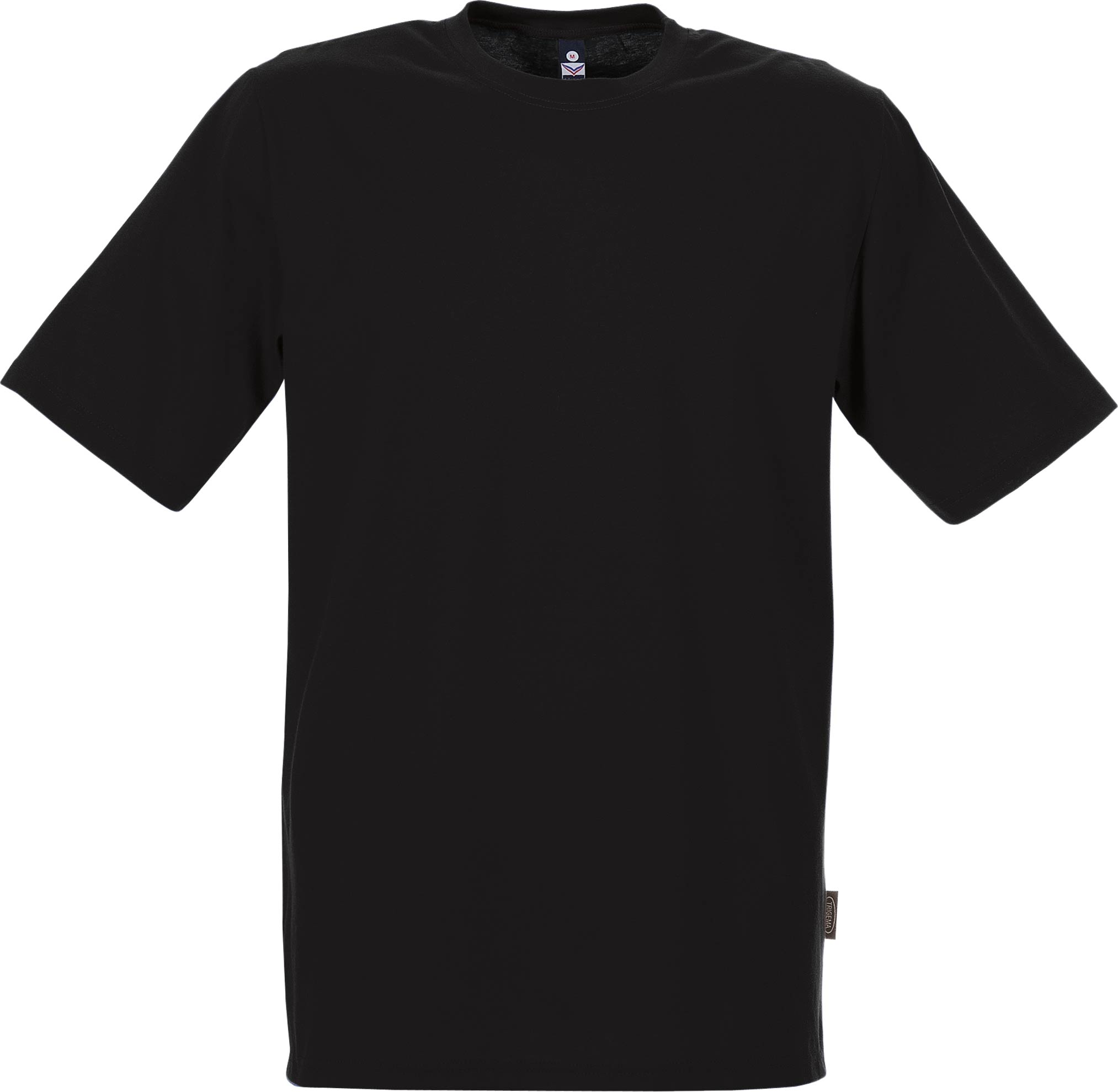 Schwarzes T-Shirt aus deutscher Produktion - Trigema T-Shirt | Sport-T-Shirts