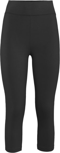 Capri-Leggings aus Bio-Baumwolle - Aktionspreis - schwarz