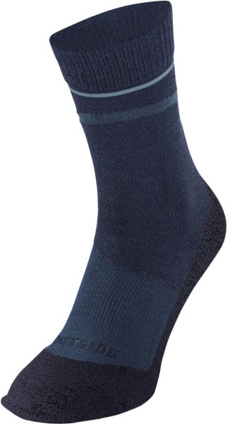 Wollmix-Socke Wool Socks Short - dark sea