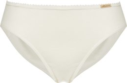 Jazz-Pants - Ajour-Feinripp aus Bio-Baumwolle - offwhite