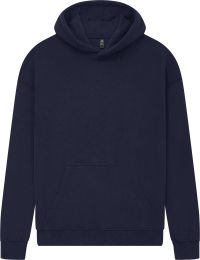 Organic Kinder Hoodie - sueded french navy