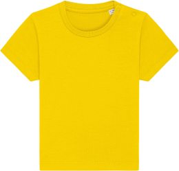 Baby T-Shirt aus Bio-Baumwolle - golden yellow