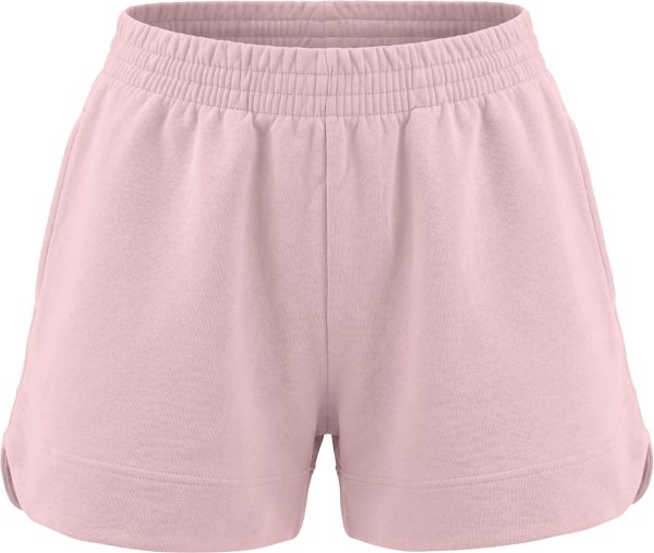 Organic Women's Sweat-Shorts - baby pink