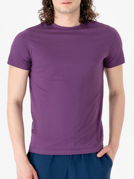 Active T-Shirt aus Bio-Baumwolle & Modal - weinbeere